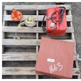 (2) Anchors & (2) Boat Gas Cans