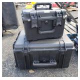 (2) Plastic Cases