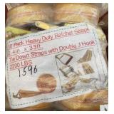 (10) Heavy Duty Ratchet Straps