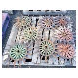 (8) Cultivator Wheels