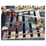 Pitcher Pump, Hinges, Wrenches, Misc