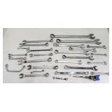 Assorted Open End Wrenches