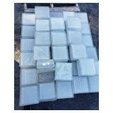 Pallet of Glass Blocks