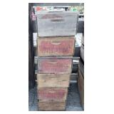 (6) Wood Crates