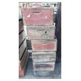 (6) Wood Crates