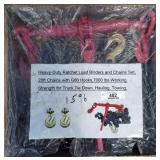 Heavy Duty Ratchet Load Binder & Chain