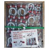 (30) Heavy Duty D-Ring Shackles