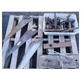 Hand Saws, Sharpening Vises, Level, Misc