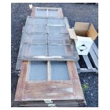 (4) Vintage Doors & Window