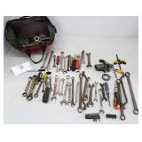 Husky Bag & Assorted Hand Tools