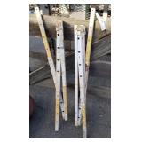 (2) Metal Sawhorses