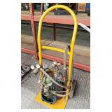 Acetylene Cart & Bottles
