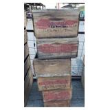 (6) Wood Crates