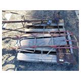 Vintage Windmill Tail & Runner Sled