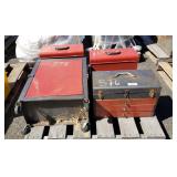 (4) Empty Toolboxes