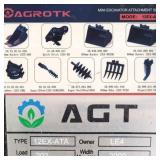 Mini Excavator Attachment Set