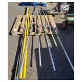(6) Pruners & (2) Pole Saws