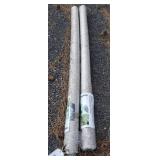 (2) Rolls Galvanized Iron Wire Mesh