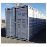 40' High Cube Multi Door Shipping Container