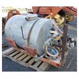 Spray Tank on Skid w/Pump