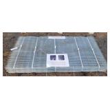 (50) Galvanized Steel Garden Mesh
