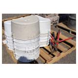 Plastic Cherry Buckets & Pruners