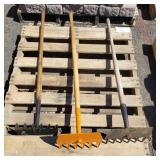 (3) Cultivator Rakes