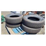 (4) Firelli Tires 265/70R17