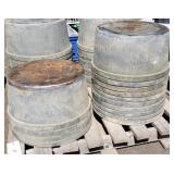 (10) Smudge Pot Bases