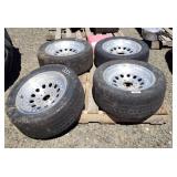 (4) 225/50R15 Tires w/Rims