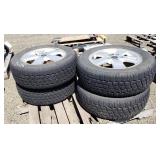 (4) Hankook 225/60R16 Tires & Rims