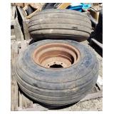 (2) 12.5-16 Ag Tires w/Rims