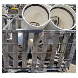 Bin of 15'x8' PVC 'Y' & 18' Fittings