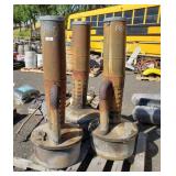 (3) Smudge Pots