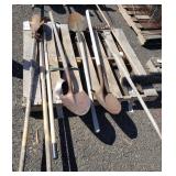 Pallet of Garden Tools