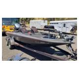 1989 Skeeter 18' Bass Boat w/ 1989 Trailer