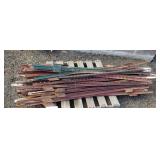 Assorted 66' T-Posts