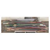 Assorted 66' T-Posts