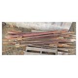 Assorted 66' T-Posts