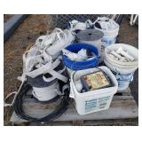 Pallet of Electric Fence Supplies