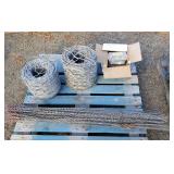 (2) Rolls Wire, Fencing Stays, Nails