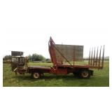 New Holland 1047 Bale Wagon - SELLS OFF SITE