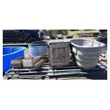 Asst. Gates, Wood Feeders, Water Trough