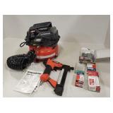 Husky 2 in 1 Nailer/Stapler w/ Air Compressor