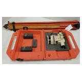 David White Auto Leveling Transit & Tripod