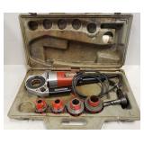 Ridgid 600 Portable Electric Pipe Threader w/ Dies
