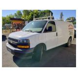 2019 Chevrolet Van w/ Pipe Rack & Interior Shelves
