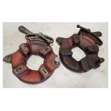 (2) Ridgid Pipe Threader Heads