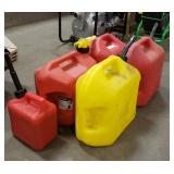 (5) Gas Cans