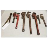 (8) Pipe Wrenches
